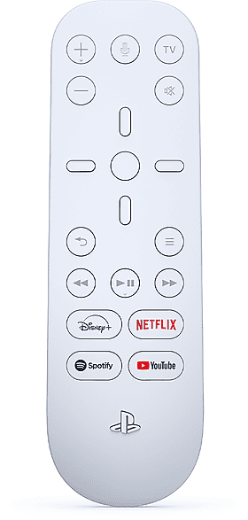 Mando a distancia - Sony Media Remote, Para PS5, Blanco