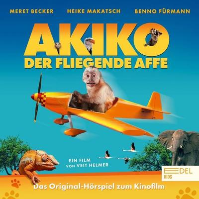 Akiko, der fliegende Affe (Das Original-Hörspiel zum Kinofilm) - Gernot Grimm,Veit Helmer, Audio, 4029759203162