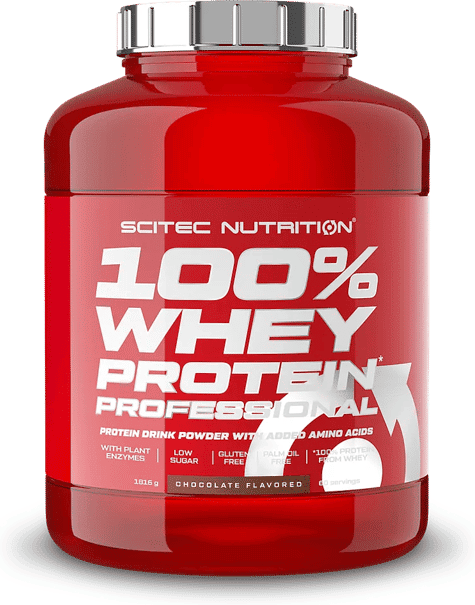 Scitec Proteína de Soro 100% Professional 1816g Bolacha de Chocolate