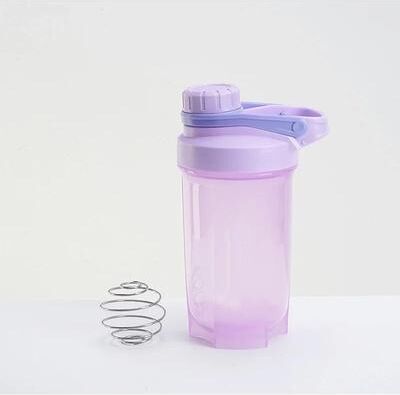 Uplift Picks 500ml BPA Free Leak Proof Sports Water Bottle Protein Shaker purple 500 Ml