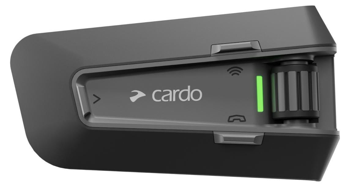 Cardo Packtalk Neo Duo motorhelm-communicatiesysteem, 2 kanalen, 1600 meter bereik, zwart