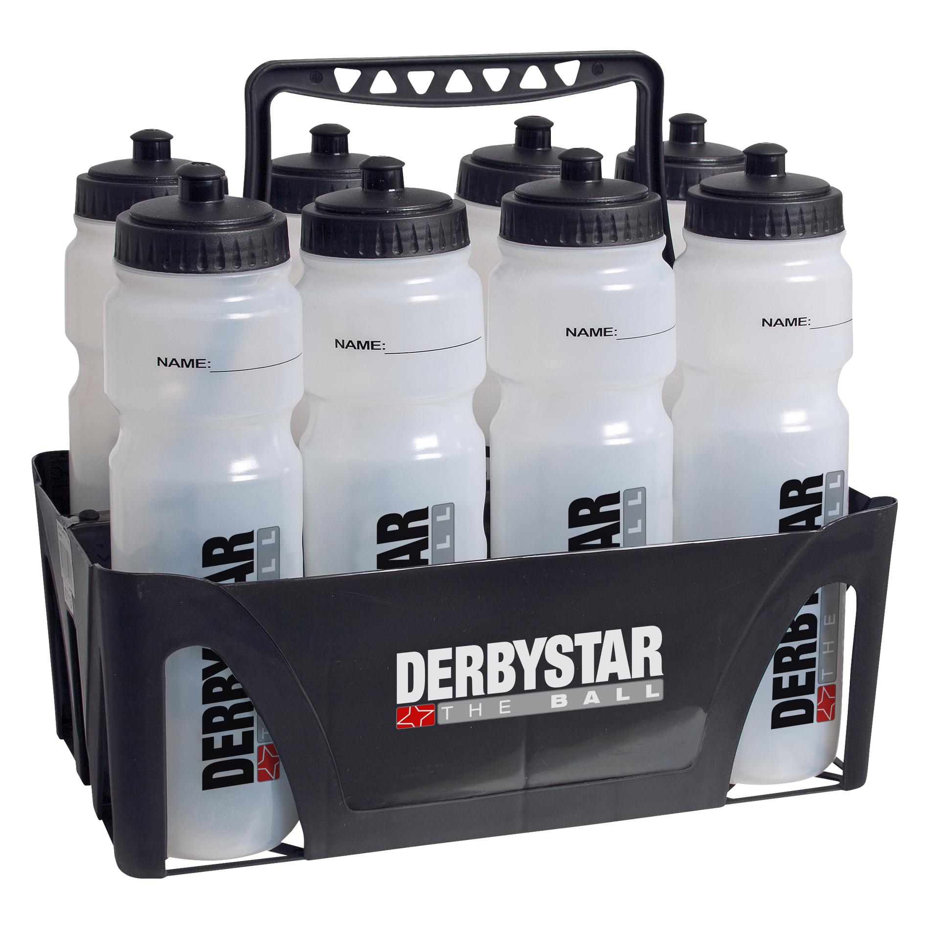 Derbystar Trinkflaschenhalter, Für 8 Trinkflaschen, schwarz, 4093000000 (4093)