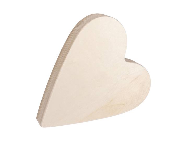 Holz Herz, FSC 100%, 20x18,5x2,7cm