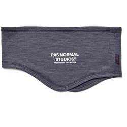Pas Normal Studios Logo Merino Headband - steel - One-Size
