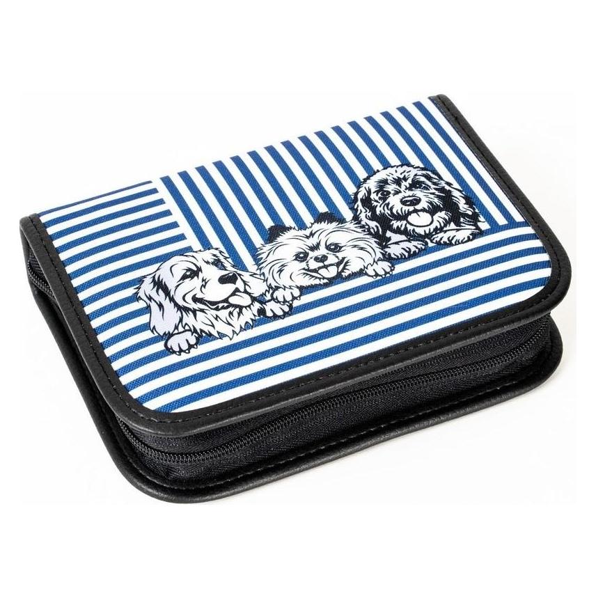 Andy Federmäppchen Federmäppchen mit 2 Klappen Doggy 2 (502303)