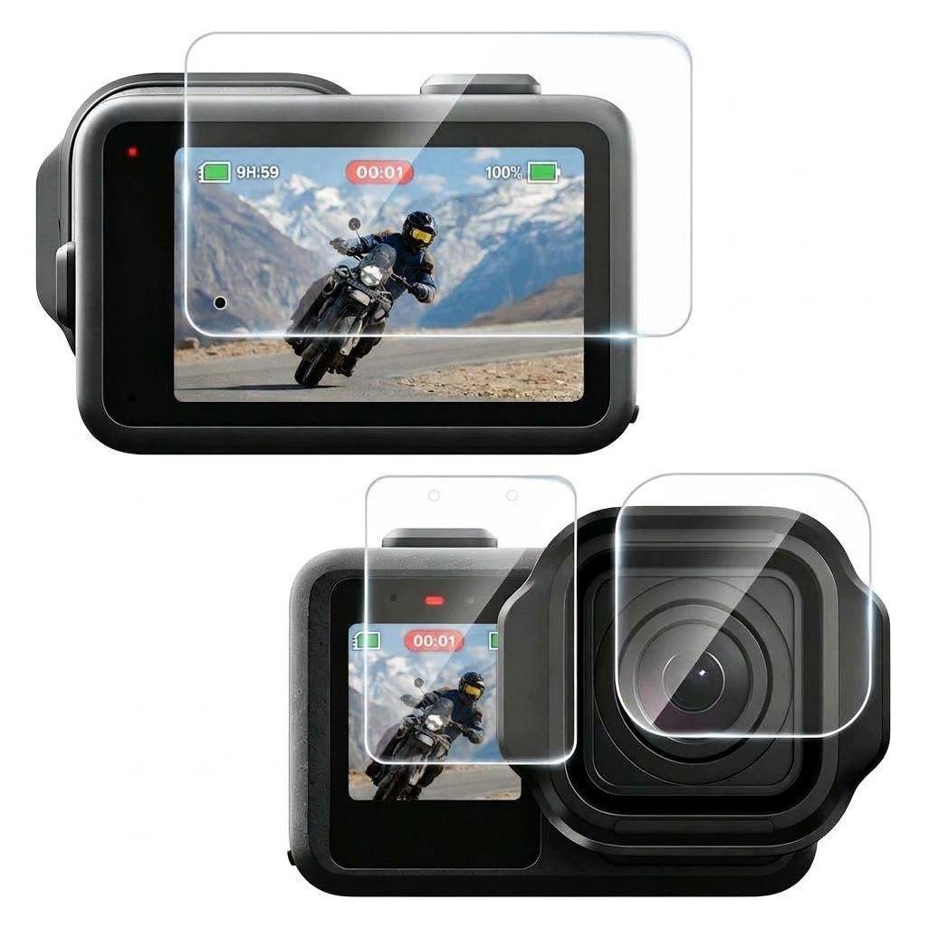 Puluz LCD-Displayschutz aus gehärtetem Glas für GoPro Mission 1 / 1 Pro / PU1121T (78770332)