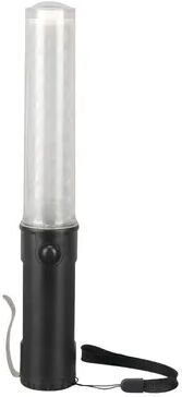 Inspire Daily Merch Concert Light Stick Traffic Light Baton With LED Warning Lamp And Side Clip Design Flashing Modes Signal Wand white