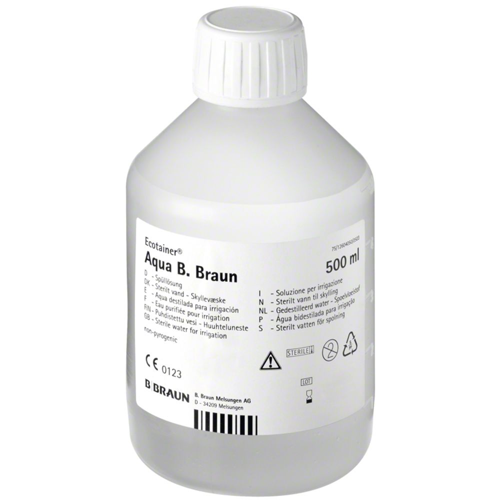 Aqua B.Braun Spüllösung Kunststoff Flasche 6x1000 ml Lösung