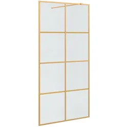 vidaXL, Duschkabine + Duschwand, Jordan Transparent (100 cm, 195 cm)