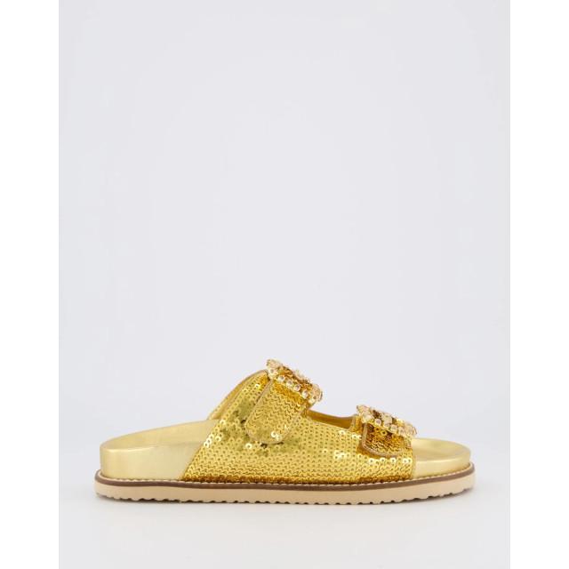 Gibaldi Dames buckle slipper gold