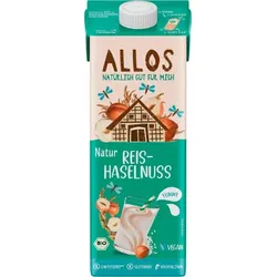 Allos Reis Haselnuss bio 1L