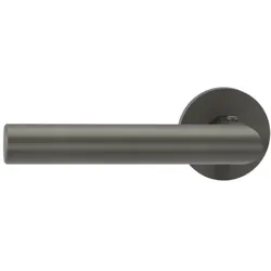 Griffwerk VAYA 128 LUCIA Drückergarnitur, Fast2Fix, Kaschmirgrau, smart2lock DIN L
