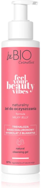 beBIO Feel Your Beauty Vibes cleansing creamy gel for the face 150 ml