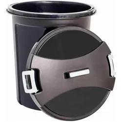 Heidrun Universaltonne, Abfalleimer, Schwarz