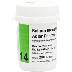 Biochemie Adler 14 Kalium Bromatum D12 Adler Pharm 200 ST