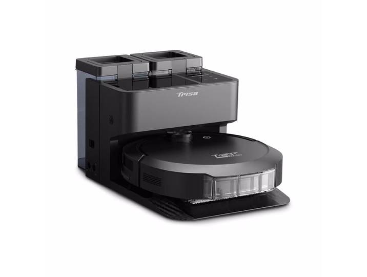 Trisa T-Bot Max 12000 Schwarz Roboterstaubsauger – Staubsauger Roboter/Saugroboter
