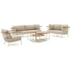 Apple Bee Condor Sessel-Sofa Lounge-Set 6-teilig 6-Sitzer