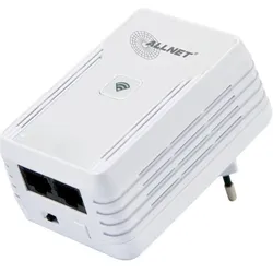 Allnet Schweiz Powerline 500Mbit Bridge RJ45 + 300Mbit WiFi AP ALL1682511v2 (500 Mbit/s), Powerline, Weiss