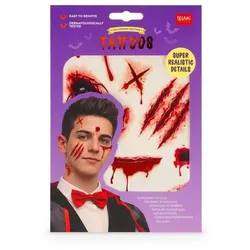 Legami Abziehtattoos Gesicht und Körper - Halloween 2026