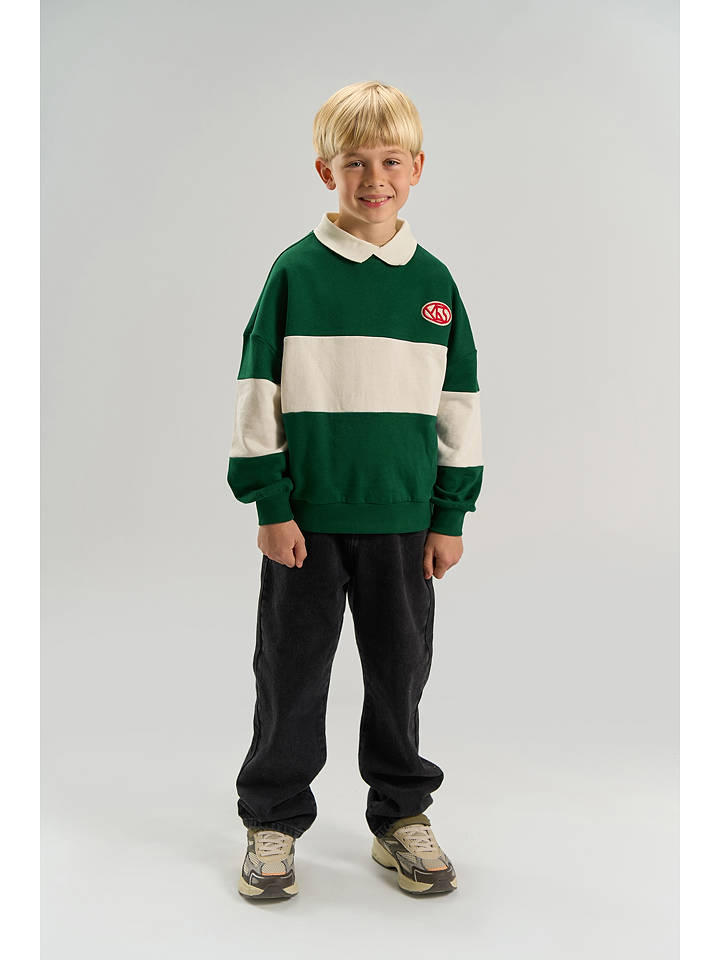 The NEW Sweatshirt "Virgil" in Grün - 110/116