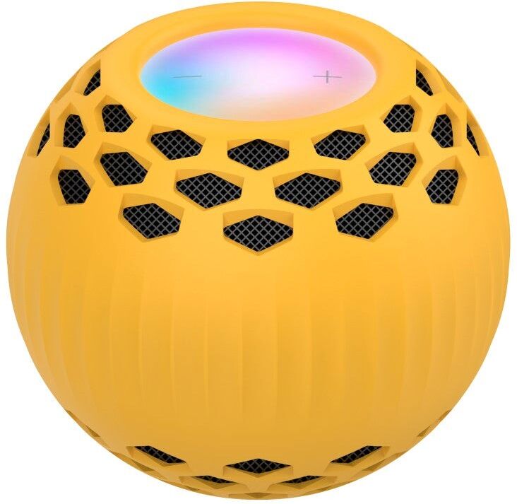INCOVER Blødt Silikone Cover til Apple HomePod Mini - Gul