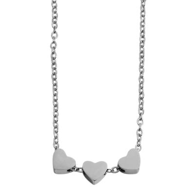 Kette ohne Anhänger ADELIA´S "Halskette mit Anhänger – aus Edelstahl", silber, Halsketten, Damen, 48cm, Edelstahl, Zum Verschenken an Menschen, die Ihnen am Herzen liegen