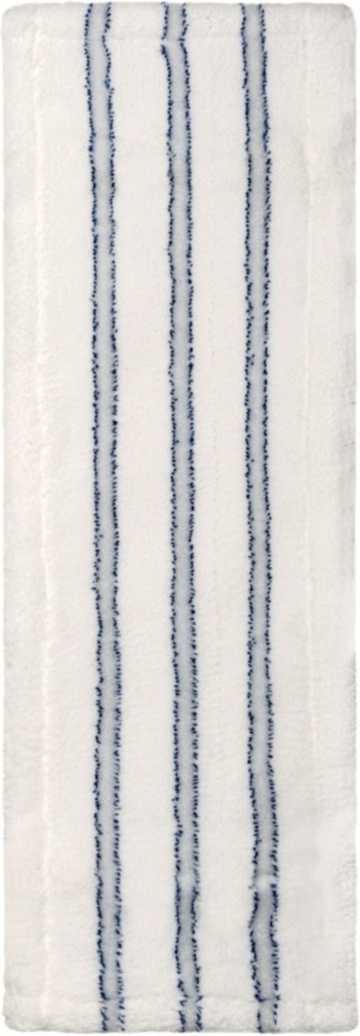 Premium-Mikrofasermopp 40cm, weiß-blau ; E/D/E (301021)
