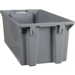 HP Autozubehör, Lagerbehälter, Drehstapelbehälter PP grau L800xB400xH300mm