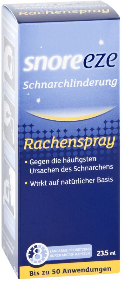EB Vertrieb Snoreeze Schnarchlinderung Rachenspray