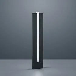 Helestra OKI LED Pollerleuchte 25W 1360 lm 3000 K Warmweiß Graphit IP54