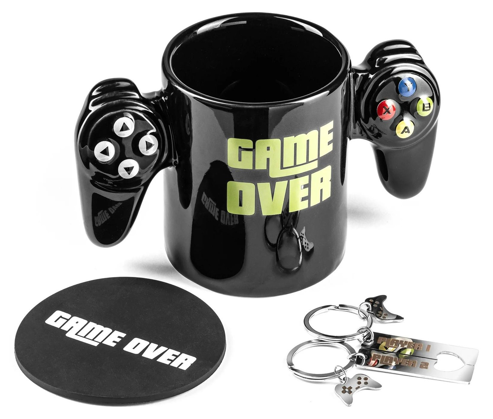 Controller-sleutelhanger geschenkset voor gamers