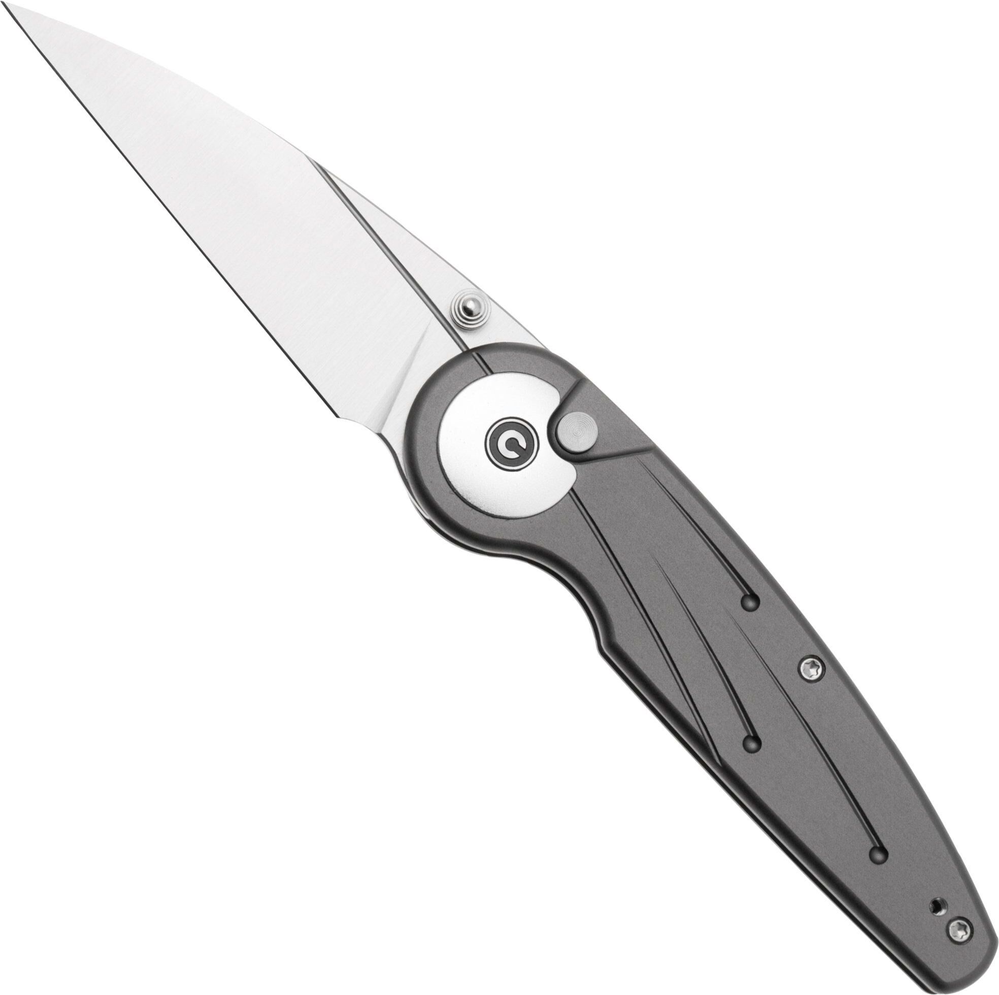 Civivi Starflare C23052-2 Satin Nitro-V, Gray Aluminum, coltello da tasca
