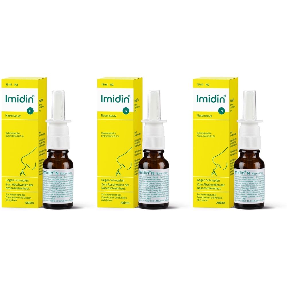 Imidin N Nasenspray x3 3x15 ml