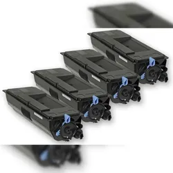 Kompatibel Kyocera TK-3160 Toner 1T02T90NL0 Toner Set 4 x Black Tonerpatronen je 12.500 Seiten von Gigao
