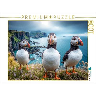 CALVENDO Puzzle Auf der steilen Klippe | 1000 Teile Lege-Größe 64x48cm Foto-Puzzle für glückliche Stunden, Sonstige von , Calvendo Puzzle