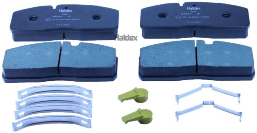 Bremsbelagsatz HALDEX 640001002