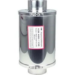Abgasschalldämpfer Edelstahl Type AGM 580 (Nachfolgemodell zu zu AGM 480), Ø 130 mm