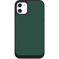 Nivocase Handyhülle für Apple iPhone 11 Hülle NIVOpure Case Schwarz Farbe Tannenbaum grün (Apple iPhone 11), Smartphone Hülle, Grün, Schwarz