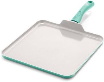 "GreenLife Soft Grip Healthy Ceramic Nonstick 11"" Griddle"
