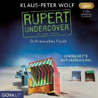 Rupert Undercover - Ostfriesisches Finale,2 MP3-CD - Klaus-Peter Wolf, CD, 4012144447623