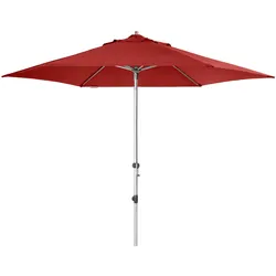 Doppler Sonnenschirm / Kurbelschirm "Expert 320 Auto Tilt",bordeaux,Ø 320 cm