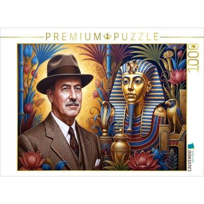 CALVENDO Puzzle Howard Carter (1874-1939), Archäologe, entdeckte das Grab des Tutanchamun | 1000 Teile Lege-Größe 64x48cm Foto-Puzzle für glückliche