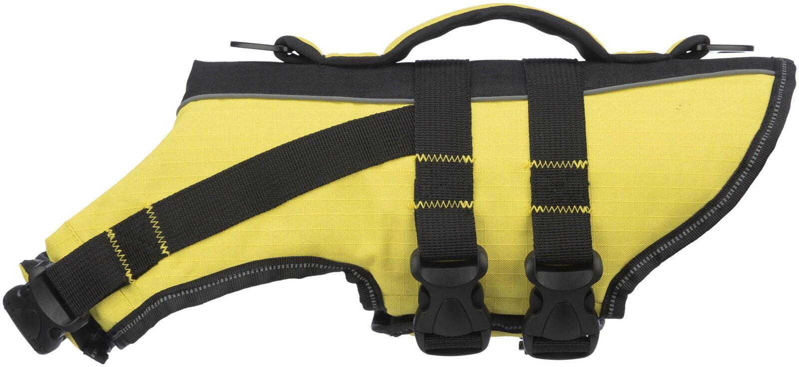 TRIXIE Schwimmweste, S: 35 cm, gelb / schwarz