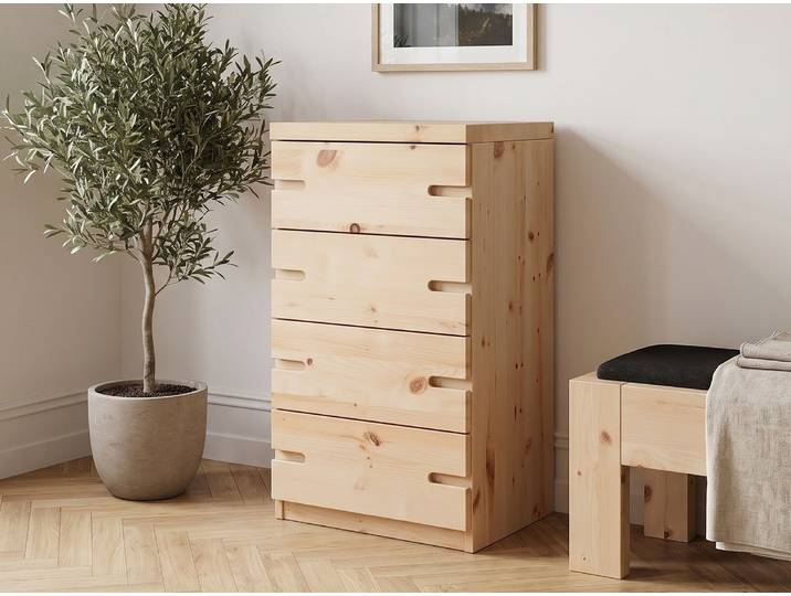 Zirbenkommode „Stefan“ 50 cm Massivholz Zirbe