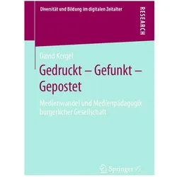 Gedruckt – Gefunkt – Gepostet, Fachbücher von David Kergel