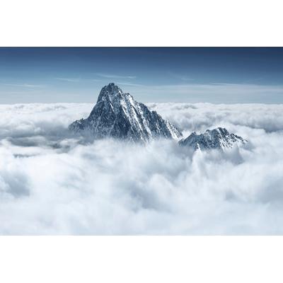 Papermoon "Berg in Wolken"