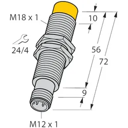 Turck Sensor NI8-M18E-LIU-H1141