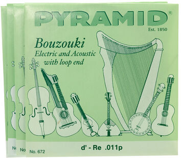 Pyramid Bouzouki Strings 672/8