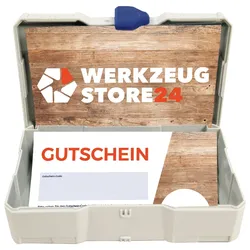 Geschenkgutschein Wert 20 € (Motiv Holz) - im Miniatur Systainer