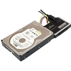Media-Tech MEDIATECH MT5100 SATA/IDE TO USB 3.0 CONNECTION KIT (USB-B), USB Adapter, Schwarz
